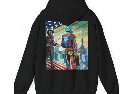 NSA Cyber Punk Computer Hacking Team – Heavy Blend™ Hooded Sweatshirt