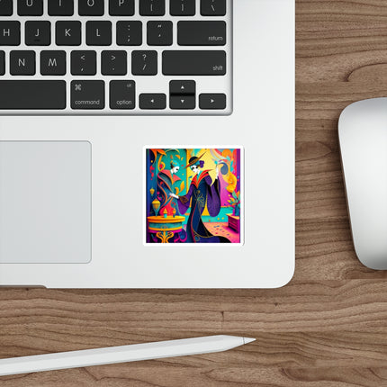 Phantoms of Elegance Die-Cut Stickers (5 Sizes)