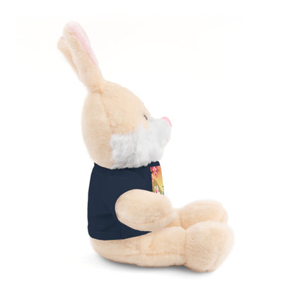 Whimsical Springtime Exchange Stuffed Animals with Tee