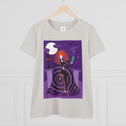 Mystic Elegance Women's Midweight Cotton Tee