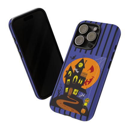 Halloween Night at the Haunted House Phone Cases