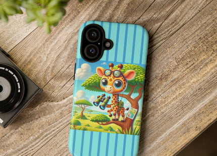 Giraffe Lookout Phone Cases