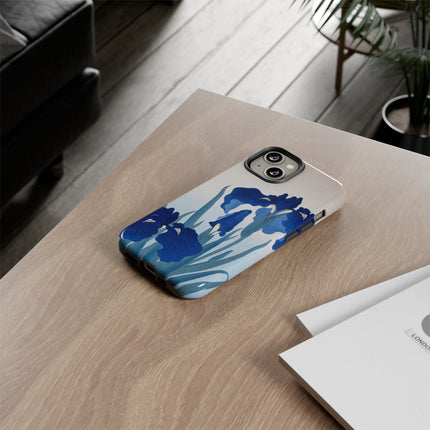 Iris Flowers by Ohara Koson Phone Cases