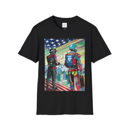 NSA Cyber Punk Computer Hacking Team Softstyle T-Shirt