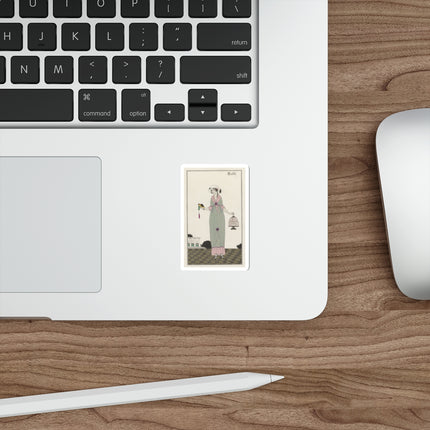 Robe de linon (Linen Dress) by Charles Martin Die-Cut Stickers (5 Sizes)