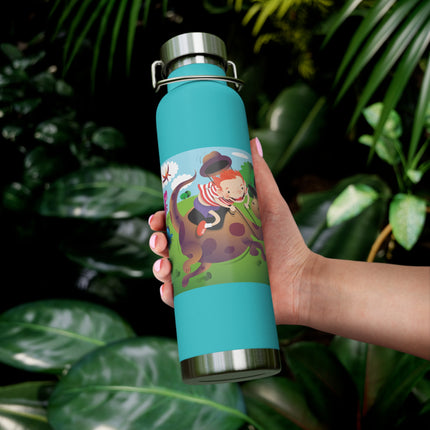 Rip-Roaring Fun Copper Vacuum Insulated Bottle, 22oz