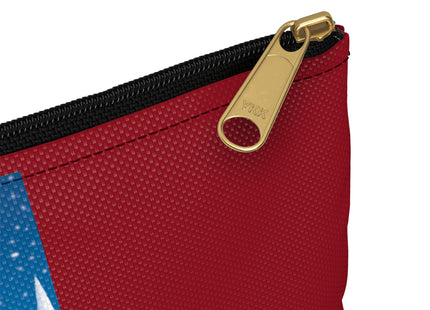 Elegant Winter Woman in Sleigh Accessory Pouch
