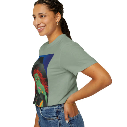 Mirror, Mirror A Witch's Touch Unisex Garment-Dyed T-shirt