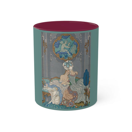 Liaisons Dangereuses by George Barbier Colorful Mugs, 11oz