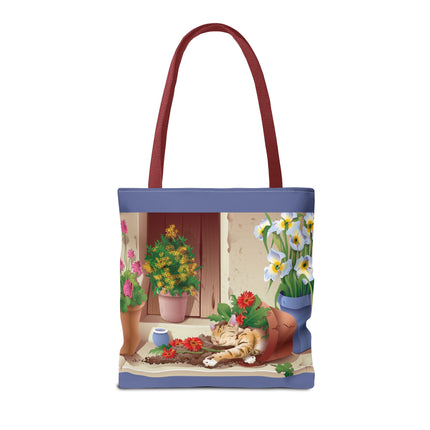 Blooming Serenity Tote Bag (AOP)
