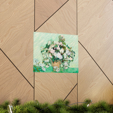 Roses by Vincent Van Gogh Matte Horizontal Posters