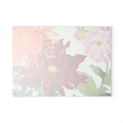 Dahlia by Tanigami Kônan Glass Cutting Board