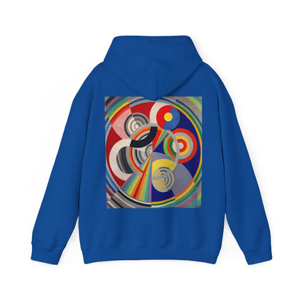 Rythme No. 1 by Robert Delaunay Heavy Blend™ Hooded Sweatshirt