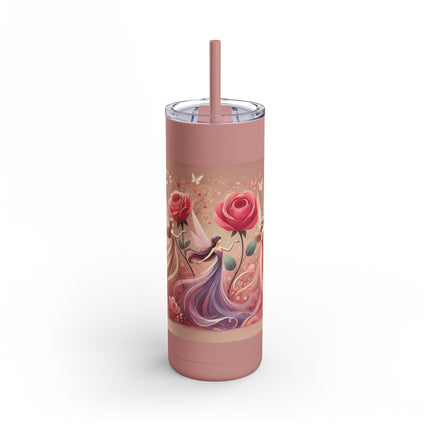Whimsical Fairies Skinny Matte Tumbler, 20oz