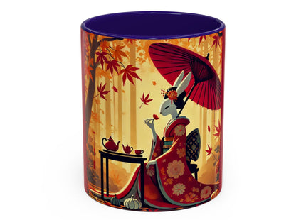 Theatrical Harvest Rabbit Colorful Mugs (11oz, 15oz)