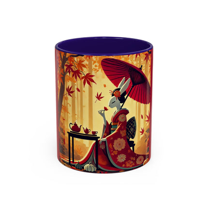 Theatrical Harvest Rabbit Colorful Mugs (11oz, 15oz)