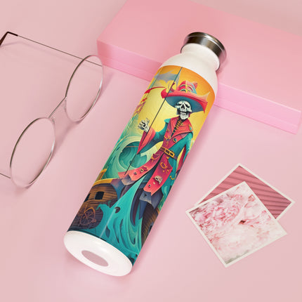 Skeleton Crew of the Misty Seas Slim Water Bottle