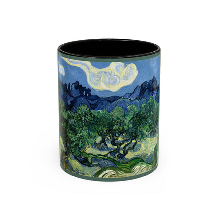 Olive Trees by Vincent Van Gogh Colorful Mugs (11oz, 15oz)
