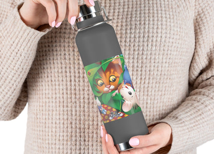 Whimsical Adventure Copper Vacuum Insulated Bottle, 22oz