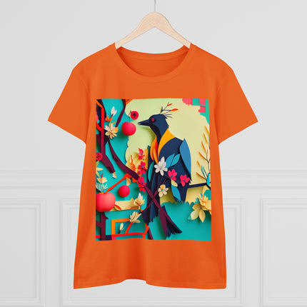 Curious Crow Women's Midweight Cotton Tee