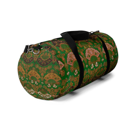 Japanese Fan Pattern IV by G.A. Audsley Duffle Bag