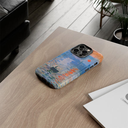 Sunrise by Claude Monet Phone Cases