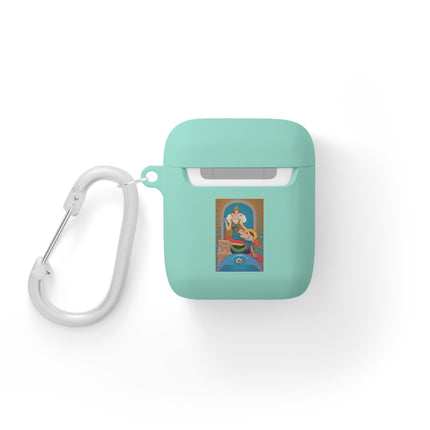 April & Diamond AirPods Case — Gem Series by Sofia Chiostri