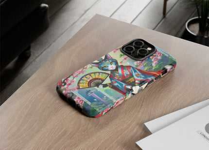 Cyberpunk Geisha Phone Cases