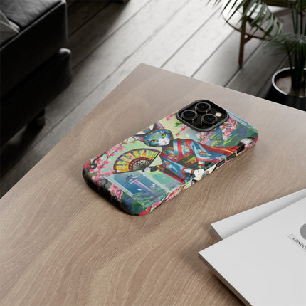 Cyberpunk Geisha Phone Cases
