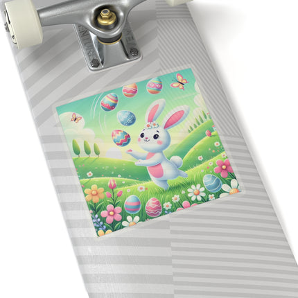 Easter Bunny’s Kiss-Cut Stickers (4 Sizes)