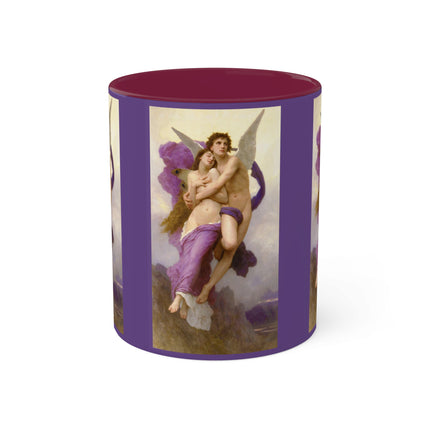 The Abduction of Psyche by William Bouguereau Colorful Mugs, 11oz