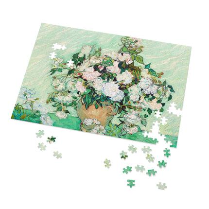 Roses by Vincent Van Gogh Puzzle (30, 110, 252, 500-Piece)
