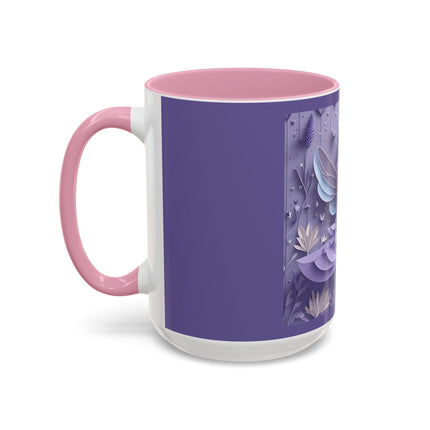Lavender Fairy Colorful Mugs (11oz, 15oz)