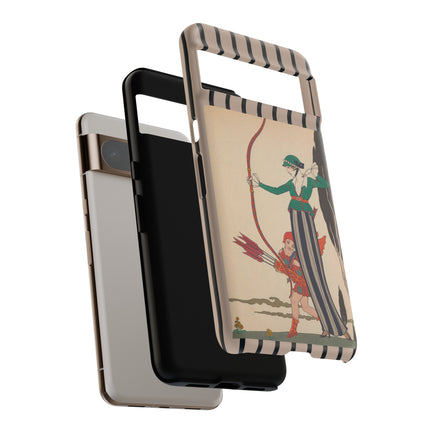 L'Arc Rouge by George Barbier Phone Cases