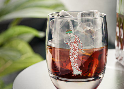 Parisian Costume by George Barbier Whiskey Glass
