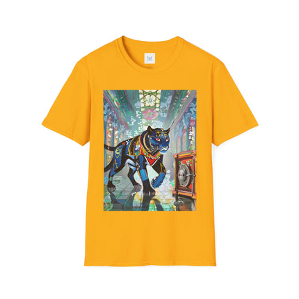 Cyber Panther's Hunt Softstyle T-Shirt