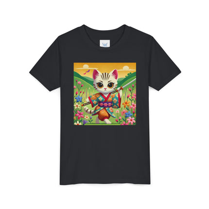 Samurai Kitten Youth Short Sleeve Tee
