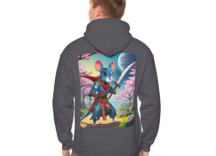 Cyber Samurai Rat – Heavy Blend™ Hooded Sweatshirt