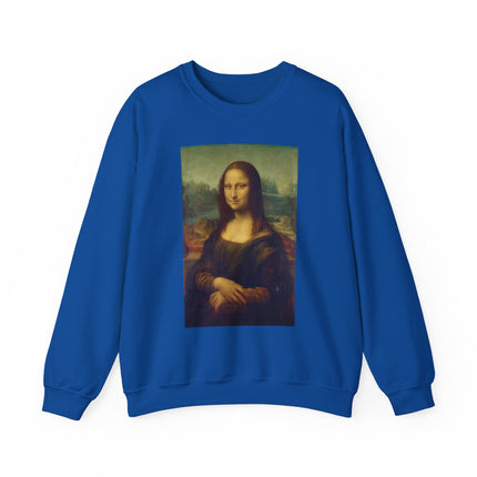 Mona Lisa by Leonardo da Vinci Unisex Heavy Blend™ Crewneck Sweatshirt