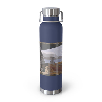 Open Window by Juan Gris Copper Vacuum Insulated Bottle, 22oz