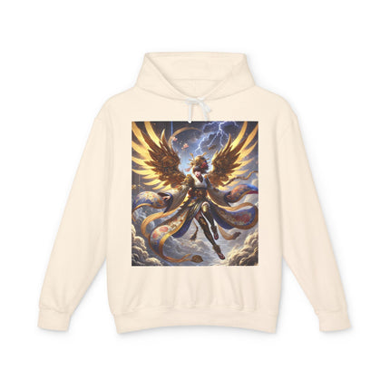 Valkyrie Descending Through Storm Hoodie