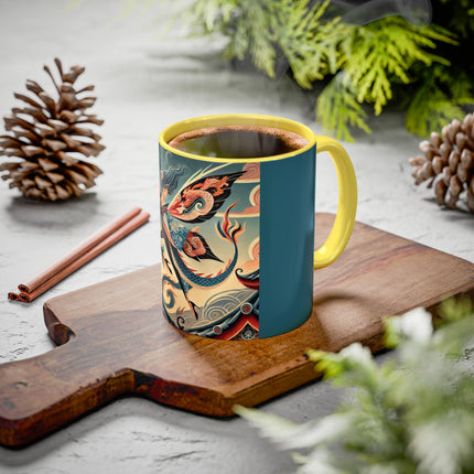Dragon Fairy of the Temple Colorful Mugs (11oz, 15oz)