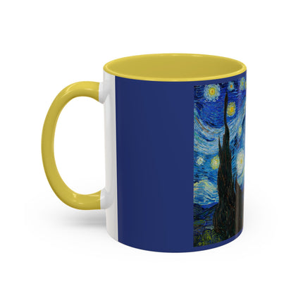 The Starry Night by Vincent Van Gogh Colorful Mugs (11oz, 15oz)