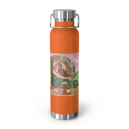Siren Serenade by Carlo Chiostri Copper Vacuum Insulated Bottle, 22oz