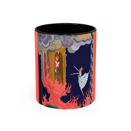 The Firebird's Awakening Colorful Mug (11oz, 15oz) – Ballet Fantasy, Mythic Fire & Art Deco Drama