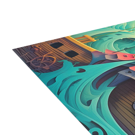 Skeleton Crew of the Misty Seas Postcards (envelopes included) - Bundles of 10, 30, 50 Pieces
