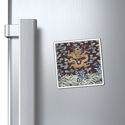 Rank Badge with Dragon with Deer Hooves Magnet (3 Sizes)