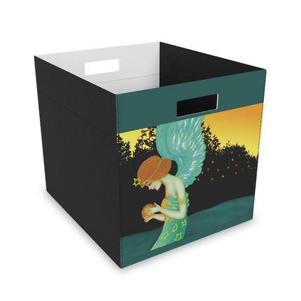 Twilight Angel Felt Storage Box