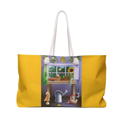 A Gardener's Haven Weekender Bag