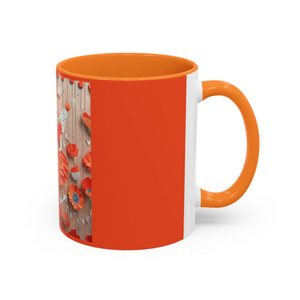 Poppy Fairy Colorful Mugs (11oz, 15oz)